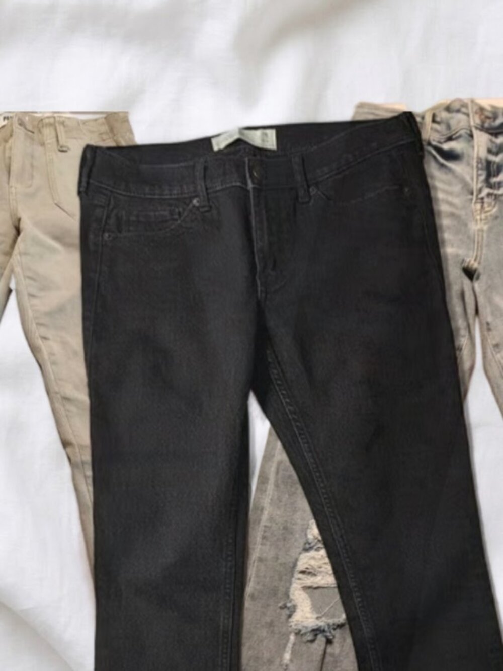 Lot of 3 Size 28 - 6 Pants/Jeans PAIGE Mayslie Abercrombie Insane Gene NWT